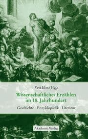Cover von Wissenschaftliches Erzählen im 18. Jahrhundert