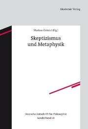 Cover von Skeptizismus und Metaphysik