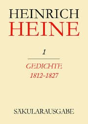 Cover von Gedichte 1812-1827