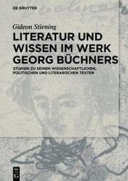 Cover von Literatur und Wissen im Werk Georg Büchners