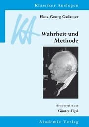 Cover von Hans-Georg Gadamer: Wahrheit und Methode