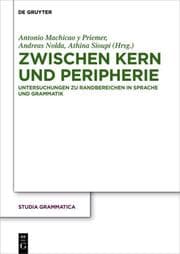 Cover von Zwischen Kern und Peripherie