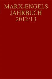Cover von Marx-Engels-Jahrbuch 2012