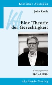 Cover von Eine Theorie der Gerechtigkeit