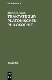 Cover von Traktate zur Platonischen Philosophie