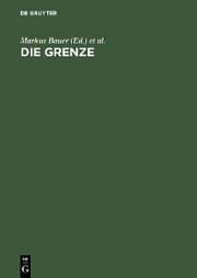 Cover von Die Grenze