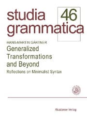 Cover von Generalized Transformations and Beyond