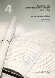 Cover von Geschichte der Universität Unter den Linden 1810-2010