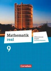 Cover von Mathematik real - Differenzierende Ausgabe Nordrhein-Westfalen - 9. Schuljahr