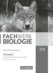Cover von Fachwerk Biologie - Berlin/Brandenburg - 7./8. Schuljahr