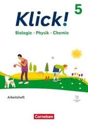 Cover von Klick! - Fächerübergreifendes Lehrwerk für Lernende mit Förderbedarf - Biologie, Physik, Chemie - ab 2024 - 5. Schuljahr