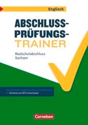 Cover von Abschlussprüfungstrainer Englisch - Sachsen - 10. Schuljahr