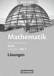 Cover von Bigalke/Köhler: Mathematik - Berlin - Ausgabe 2010 - Leistungskurs 1. Halbjahr