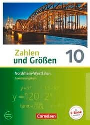 Cover von Zahlen und Größen - Nordrhein-Westfalen Kernlehrpläne - Ausgabe 2013 - 10. Schuljahr - Erweiterungskurs