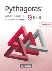 Cover von Pythagoras - Realschule Bayern - 9. Jahrgangsstufe (WPF II/III)