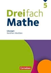 Cover von Dreifach Mathe - Nordrhein-Westfalen - Ausgabe 2020 - 5. Schuljahr