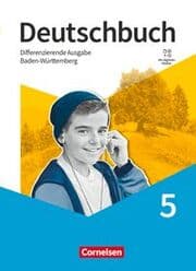 Cover von Deutschbuch - Sprach- und Lesebuch - Differenzierende Ausgabe Baden-Württemberg 2024 - 5. Schuljahr