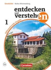 Cover von Entdecken und verstehen - Geschichtsbuch - Differenzierende Ausgabe Baden-Württemberg - Ausgabe ab 2016 - Band 1: 5./6. Schuljahr