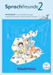 Cover von Sprachfreunde - Sprechen - Schreiben - Spielen - Ausgabe Süd (Sachsen, Sachsen-Anhalt, Thüringen) - Neubearbeitung 2015 - 2. Schuljahr