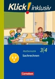 Cover von Klick! inklusiv - Mathematik, Grundschule / Förderschule - Themenhefte für Lernende mit Förderbedarf - 3./4. Schuljahr
