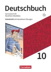 Cover von Deutschbuch Gymnasium - Nordrhein-Westfalen - Ausgabe 2019 - 10. Schuljahr