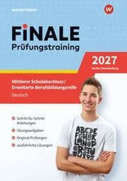Cover von FiNALE - Prüfungstraining Mittlerer Schulabschluss, Fachoberschulreife, Erweiterte Berufsbildungsreife Berlin und Brandenburg