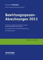 Cover von Bewirtungsspesen-Abrechnungen 2011