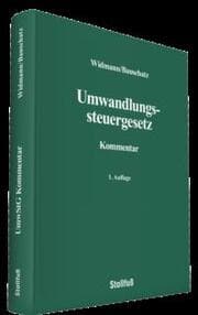 Cover von Umwandlungssteuergesetz Kommentar