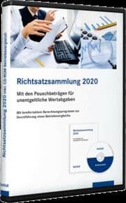 Cover von Richtsatzsammlung 2020