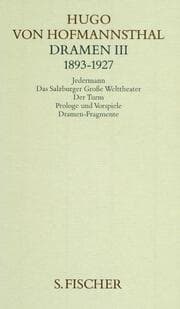 Cover von Dramen III. 1893-1927
