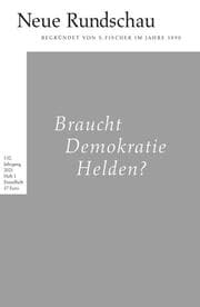 Cover von Neue Rundschau 2021/1