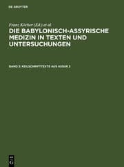 Cover von Keilschrifttexte aus Assur 3