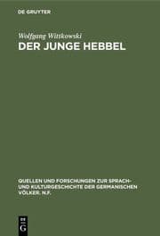Cover von Der junge Hebbel
