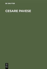 Cover von Cesare Pavese