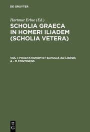 Cover von Praefationem et Scholia ad libros A - D continens