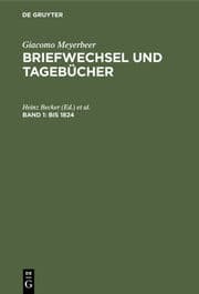 Cover von Bis 1824