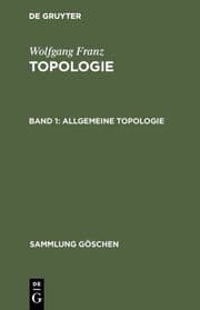 Cover von Allgemeine Topologie