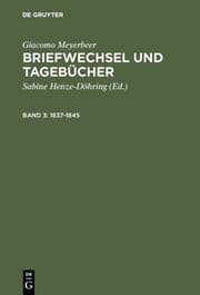 Cover von 1837-1845