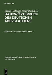 Cover von Mauer - Pflugbrot