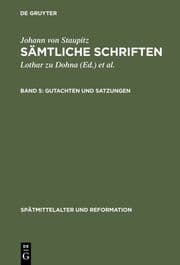 Cover von Gutachten und Satzungen