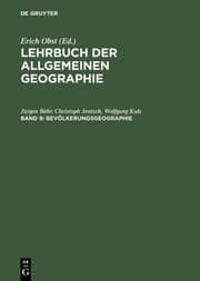 Cover von Bevölkerungsgeographie