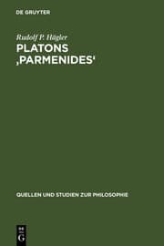 Cover von Platons 'Parmenides'