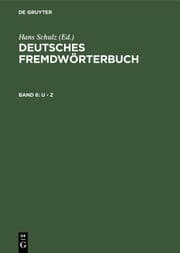 Cover von U - Z