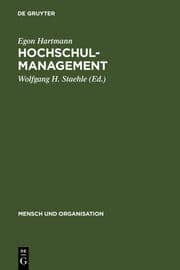 Cover von Hochschulmanagement