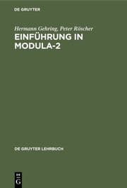 Cover von Einführung in Modula-2