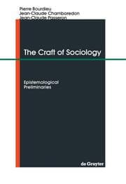 Cover von The Craft of Sociology