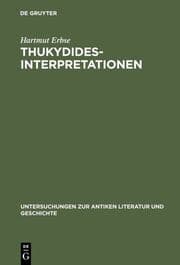 Cover von Thukydides-Interpretationen