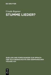 Cover von Stumme Lieder?