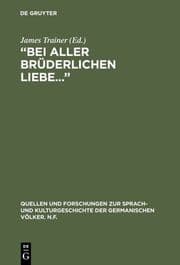 Cover von 'Bei aller brüderlichen Liebe...'