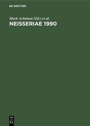 Cover von Neisseriae 1990